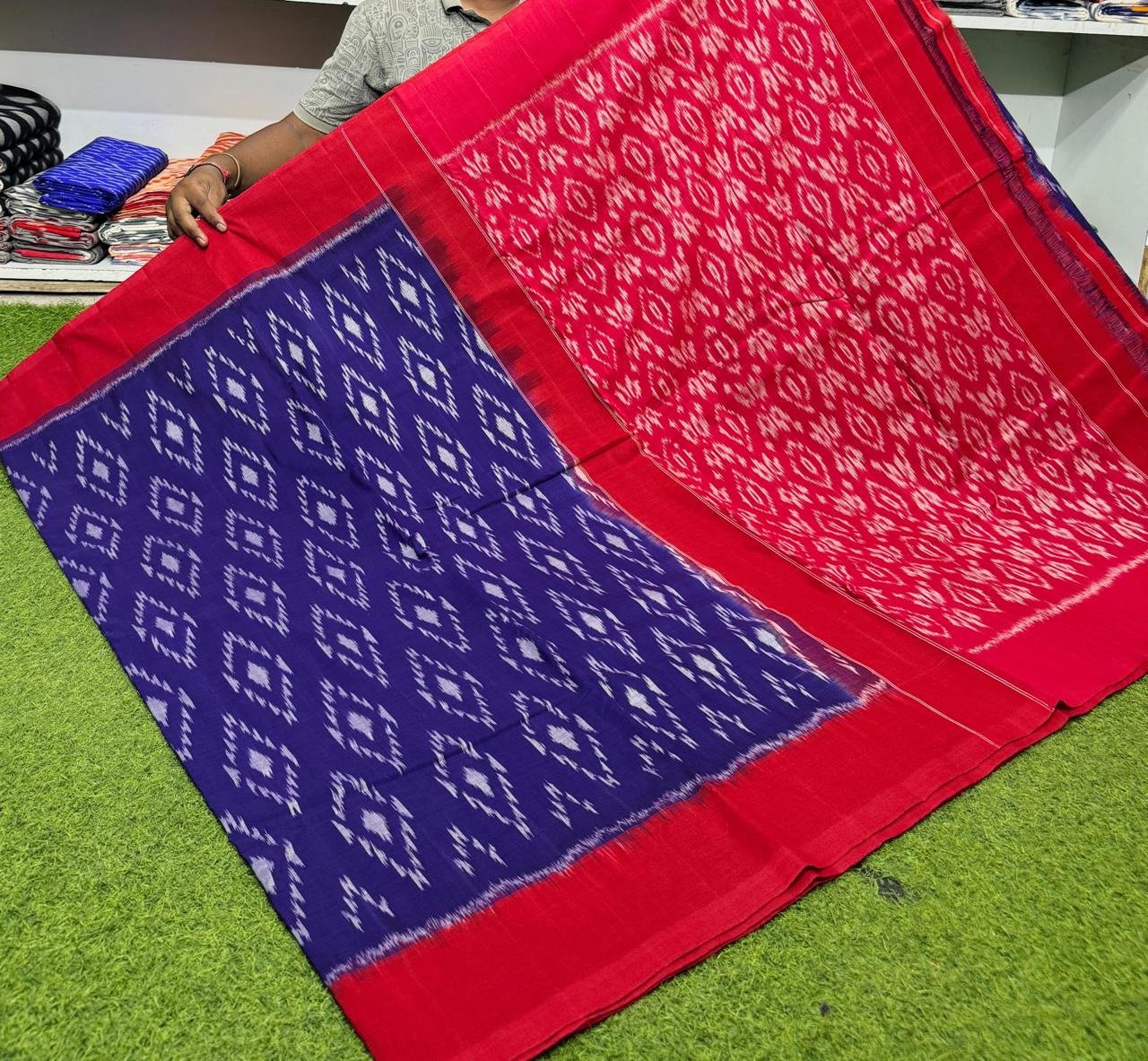Cotton Saree - PSRGN13-ICTSDZDCD-11