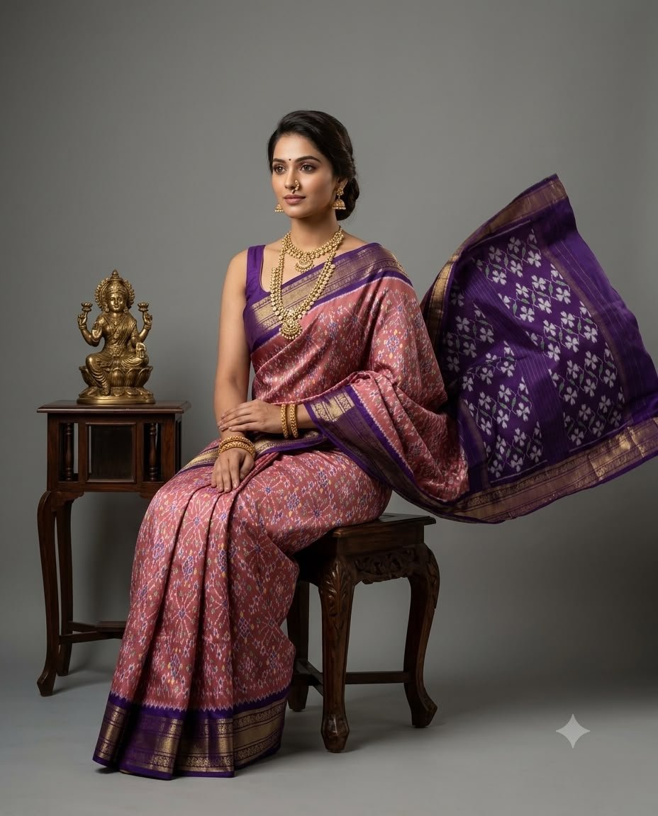 Kanchi Border Ikat - PSNTN29-KBIPIIDCD-11