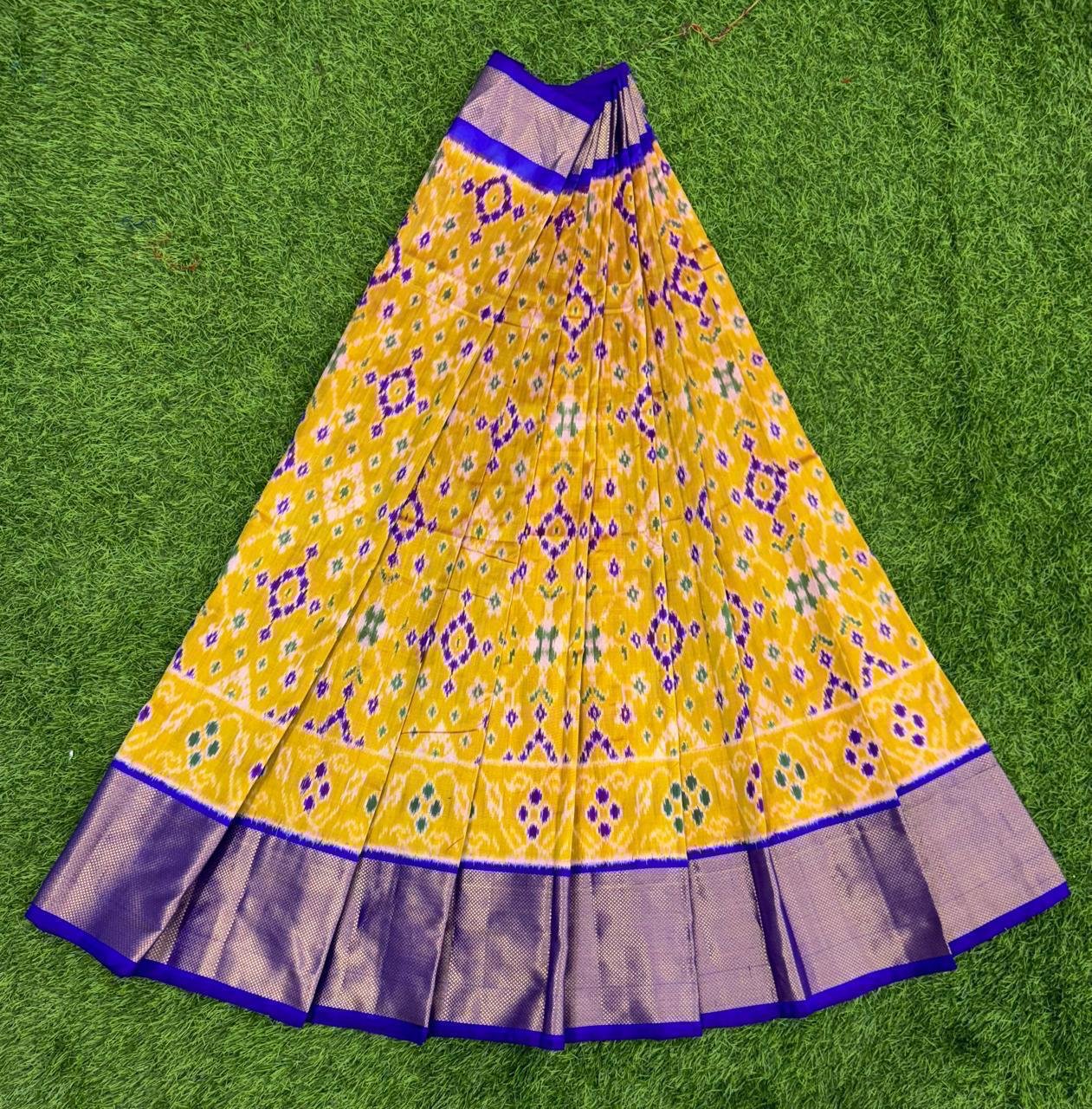Silk Lehenga - PSDHN03-FSLGDSZCD-23