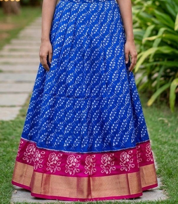 Silk Lehenga - PSSIN29-FSLGCSSCD-06